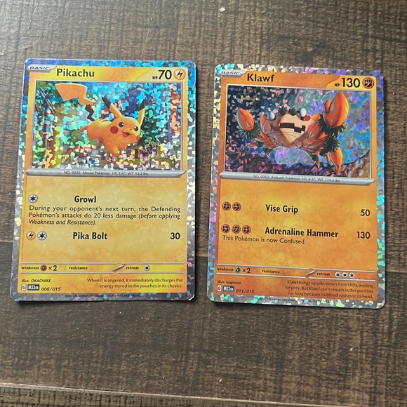 9 Holographic McDonald’s Pokémon Cards - Sprigatito Sticker - 2 Poster Cards - Picture 4 of 7